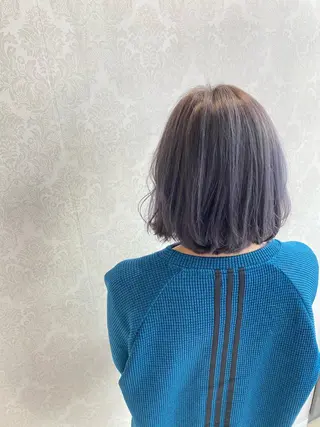 ショート カラー デザインカラー✨新倉 佑奈のヘアスタイル