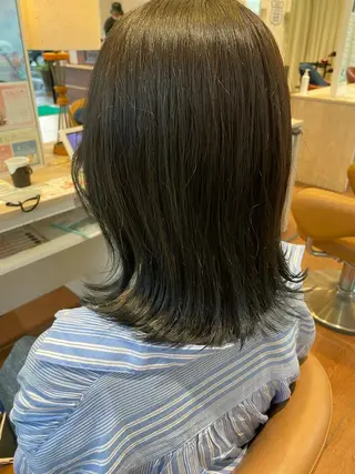 ミディアム AOI soenのヘアスタイル