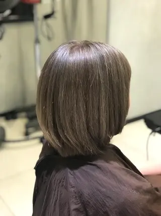ミディアム カラー Renatus店長 金子裕美のヘアスタイル