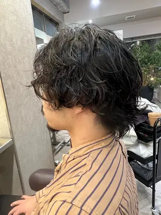 パーマ メンズ Asuka ❁⃘のヘアスタイル