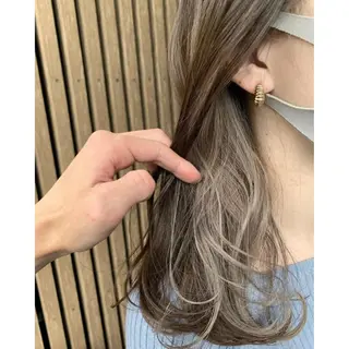 ミディアム Ryo ／透明感カラーのヘアスタイル