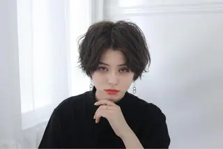 ショート 田中 貴大のヘアスタイル