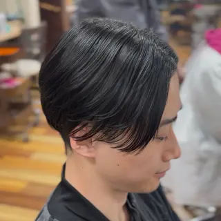 ミディアム YELLOW CORN 金沢文庫所属・【金沢文庫4分】髪質 改善/縮毛矯正アラタのヘアスタイル