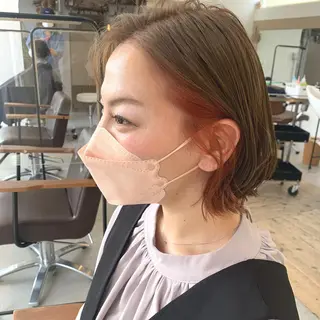 ショート 綿貫 美雪のヘアスタイル
