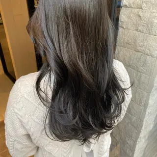 ミディアム カラー ヘアアレンジ 韓国ヘア┊︎レイヤー ┊︎haruka🌙のヘアスタイル