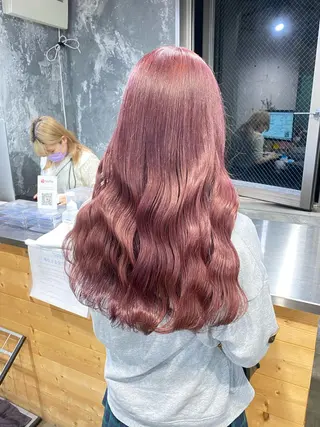 ロング カラー エフェクトブリーチ 🌟前澤啓太朗のヘアスタイル