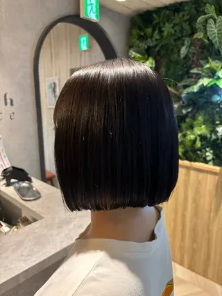 ショート ✨似合わせボブ✨ 縮毛矯正のヘアスタイル