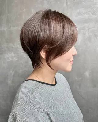 ショート はまだ かんたのヘアスタイル