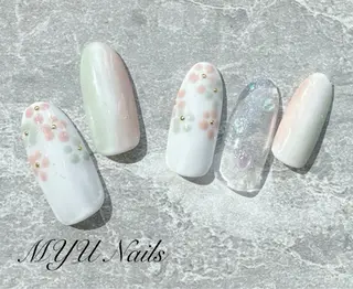 ネイル MYU Nails所属・ニュアンスネイル🌈 MYU Nailsのネイルデザイン