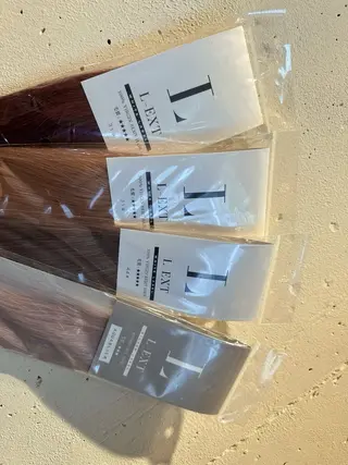 ロング カラー ヘアアレンジ 青石 ちゃおのヘアスタイル