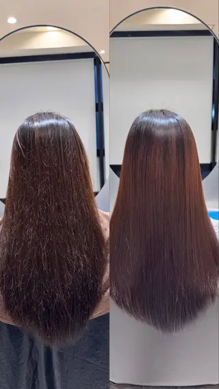 ロング 山﨑 寛大のヘアスタイル