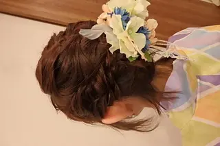 ヘアアレンジ ショート LAVISH nail salonのネイルデザイン