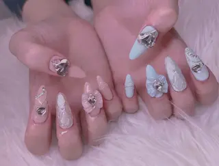 ネイル 長さだし専門店 M2　rikaのネイルデザイン