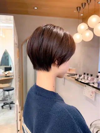 ショート カラー 巻ける縮毛矯正✨ ボブ/ショートともきのヘアスタイル