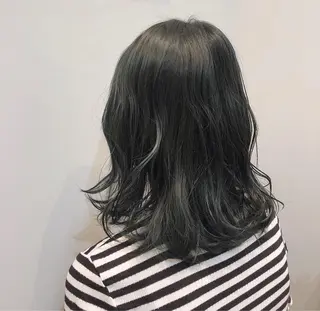 ミディアム カラー 髪質改善／艶カラー 🫧harunaのヘアスタイル