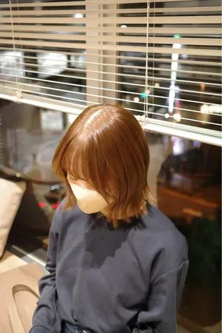 カラー 住谷 ゆりなのヘアスタイル