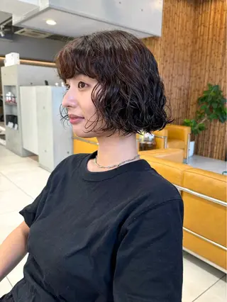 パーマ クロダ　スズナ /金山駅徒歩３分のヘアスタイル