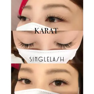 マツエク・マツパ ★KAEDE★伊勢崎 【KARAT】のマツエク・マツパデザイン