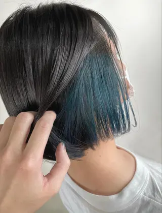 ショート カラー 石山涼太 【monolith】のヘアスタイル
