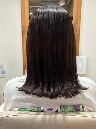 ミディアム 平野 佑有のヘアスタイル