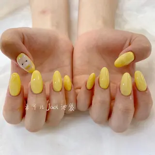 セミロング ネイルJaol 池袋のネイルデザイン