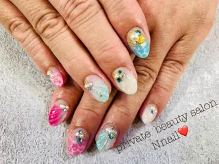 ネイル 🌿Nnail🌿 プライベートサロンのネイルデザイン
