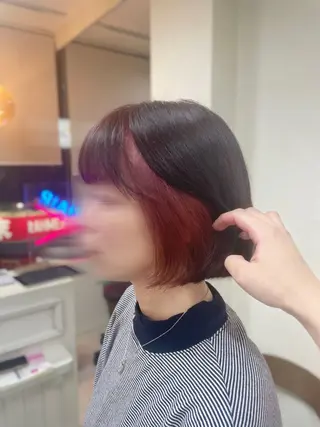 ミディアム カラー メンズ キッズ Aoi /Lamp柏 /髪質改善🪐のヘアスタイル