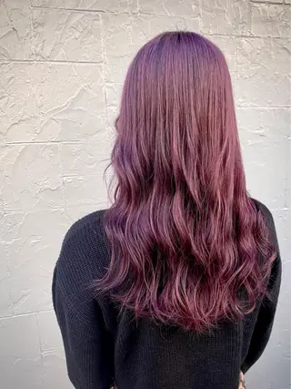 ロング カラー 武井　弘希 ブリーチなしカラー✨のヘアスタイル