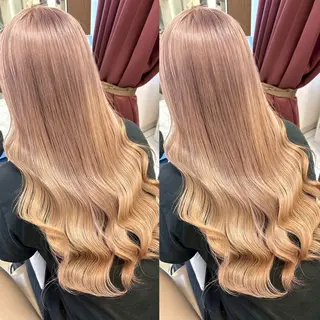 カラー ヘアメ🎀推しカラー 🥣横浜/しほ🧸のヘアスタイル