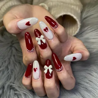 ネイル RICO Nail パーツつけ放題🌈のネイルデザイン