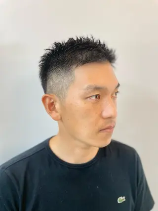 ショート メンズ 水島 脩のヘアスタイル