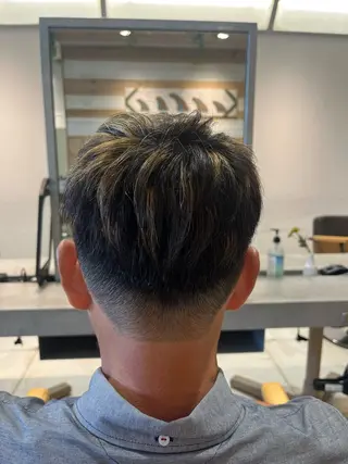 ショート メンズ EIGHT MEN 池袋西口店 【エイト】 (メンズサロン エイト メン イケブクロニシグチテン)所属・清水 men'sパーマ特化のヘアスタイル