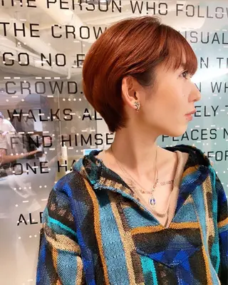 ショート カラー tension 【テンション】のヘアスタイル