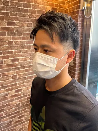 ショート カラー パーマ ヘアアレンジ メンズ キッズ ネイル マツエク・マツパ アイブロウ 久木原 ゆりのヘアスタイル