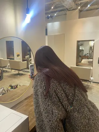 ロング カラー miku 🫧のヘアスタイル