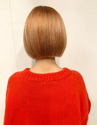 ショート カラー パーマ/パーマ落とし /藤木舜太のヘアスタイル