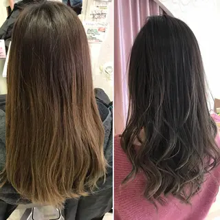 ロング 柿沼  洸太のヘアスタイル