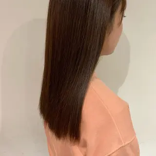 セミロング 片岡 由依のヘアスタイル
