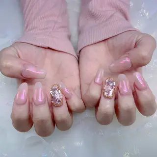 ネイル パーツ全部¥110 サロンミミのネイルデザイン