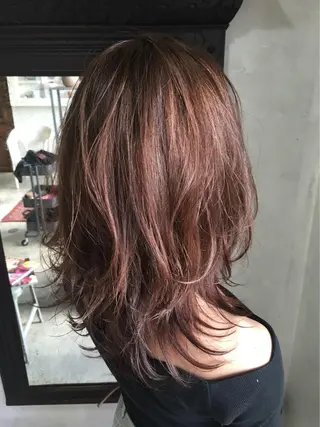 ミディアム カラー ヘアアレンジ メンズ ミニボブ/ブリーチ 🌈MISATOのヘアスタイル