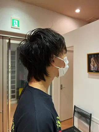 メンズ 柴田 綺音のヘアスタイル