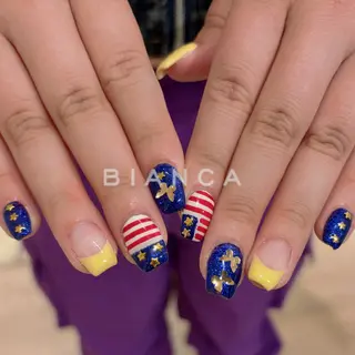 メンズ ネイル Bianca名駅店 あゆのネイルデザイン