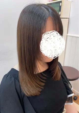 セミロング ✂︎HITOMI✂︎ 副店長のヘアスタイル