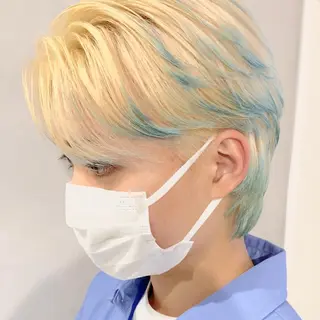 カラー メンズ カラー系/カット特化 🟠オオタキマサシのヘアスタイル