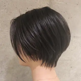 ショート カラーモデル募集中 美容室ハピスのヘアスタイル