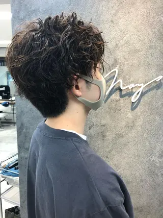 メンズ Noyヨシモト ヒロトのヘアスタイル