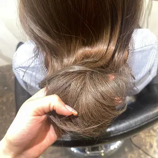 ミディアム UMEDA FIGAROのヘアスタイル