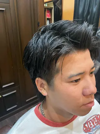 ショート 鈴木 星多のヘアスタイル