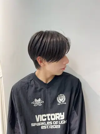 メンズ ハイトーンカラー/ さらさのヘアスタイル