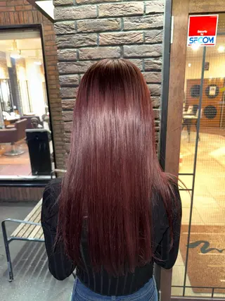 ロング カラー 大町 南のヘアスタイル